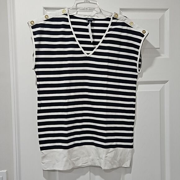 Nautical Sleeveless Top - Picture 1 of 4